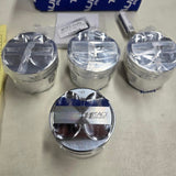 1:1 Spec Traum Pistons - D16 ZC PM7 - 75.5mm 9.5:1 Compression - *NEW*
