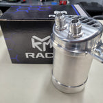 KLM Race Catch Can - RAW - Dual -10AN fittings *NEW*