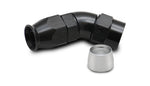 Vibrant -4AN 45 Degree Hose End Fitting for PTFE Lined Hose *NEW*