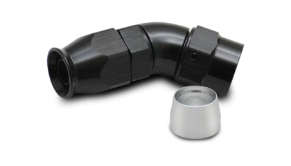 Vibrant -4AN 45 Degree Hose End Fitting for PTFE Lined Hose *NEW*