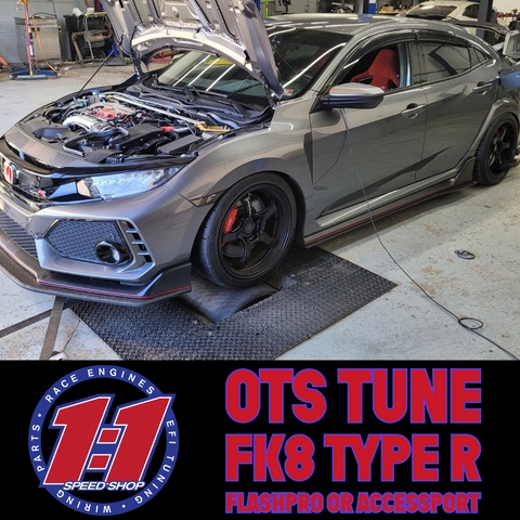 1:1 Tuning - OTS Tune - FK8 Civic Type R