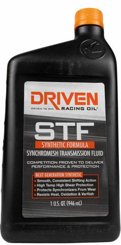 Driven Racing Oils - STF Synthetic Synchromesh Transmission Fluid